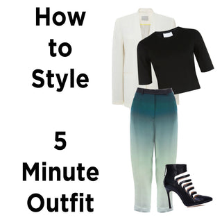 How to Put Together an Outfit in 5 Minutes