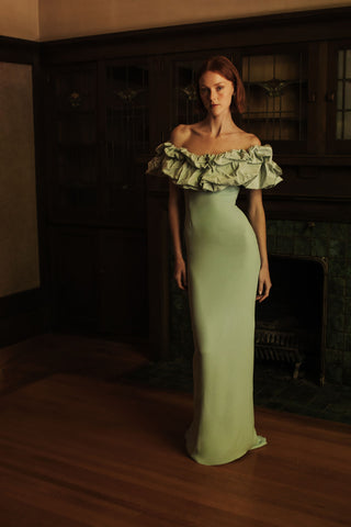 Catherine Regehr - Off Shoulder St. Martin Gown