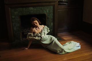 Catherine Regehr - Off Shoulder St. Martin Gown