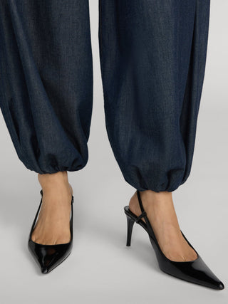 Frame - The Denim Balloon Pant in Rinse-Denim-Wardrobe Apparel
