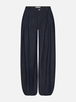 Frame - The Denim Balloon Pant in Rinse-Denim-Wardrobe Apparel
