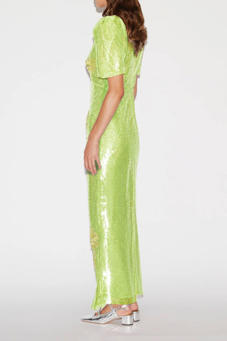 Huishan Zhang - Myrna Maxi Dress-Dresses-Wardrobe Apparel