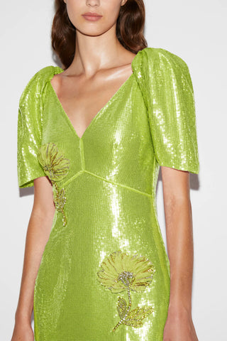 Huishan Zhang - Myrna Maxi Dress-Dresses-Wardrobe Apparel