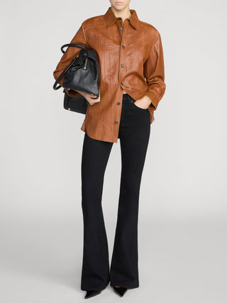 Frame - The Flare in Black-Denim-Wardrobe Apparel