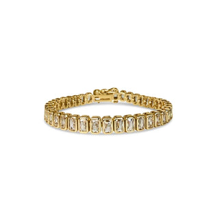 Anisa Sojka - Baguette Tennis Bracelet-Bracelets-Wardrobe Apparel