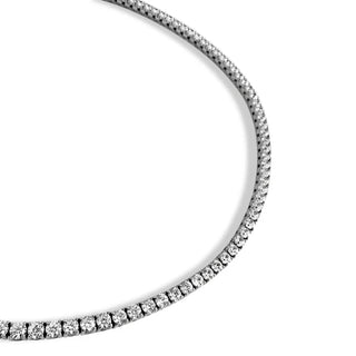 Anisa Sojka - The Juliet Dainty Tennis Necklace-Necklaces-Wardrobe Apparel