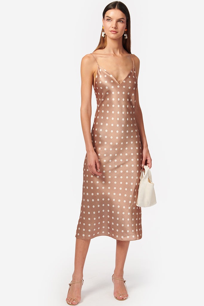 myla midi dress The Pretty Dress Company Myla Pale Pink Midi Dress Colour: Pale Pink, Size: 10