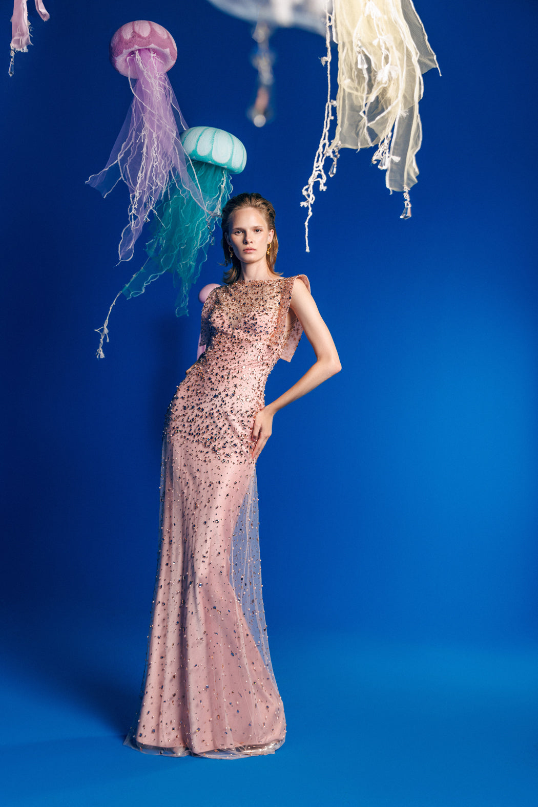 Gemy Maalouf - Structured Shoulders Dress Gemy Maalouf - Structured Shoulders Dress