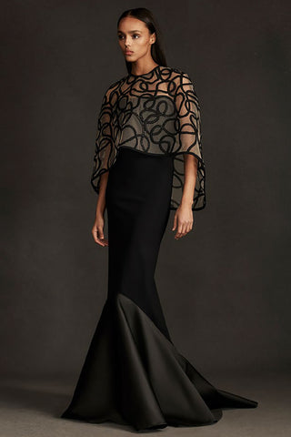 Greta Constantine - Brahms Gown-Gown-Wardrobe Apparel