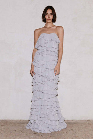 Greta Constantine - Plover Gown-Dresses-Wardrobe Apparel