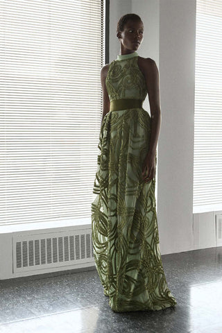 Greta Constantine - Creonkool Gown-Dresses-Wardrobe Apparel