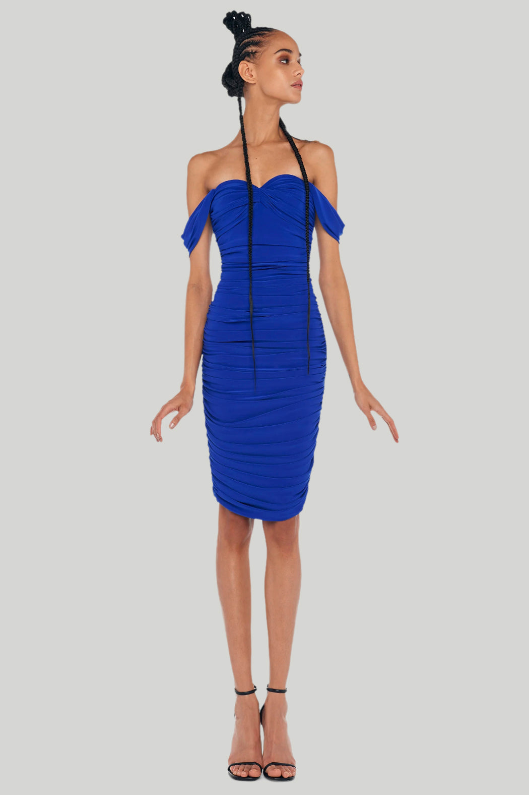 blue norma kamali dress Norma Kamali Diana Gown