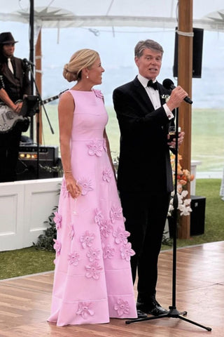 Greta Constantine - Ranka in Rose-Dresses-Wardrobe Apparel