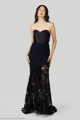 Greta Constantine - Vervet Gown-Dresses-Wardrobe Apparel