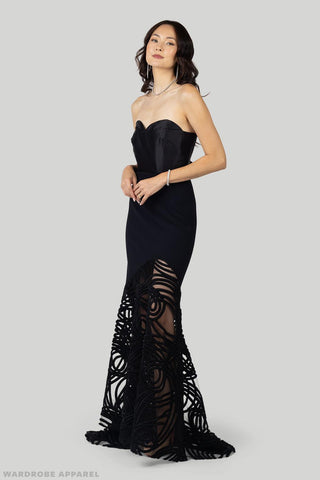 Greta Constantine - Vervet Gown-Dresses-Wardrobe Apparel