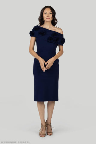Greta Constantine - Loanne Rose Dress-Dresses-Wardrobe Apparel