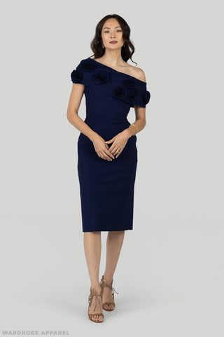 Greta Constantine - Loanne Rose Dress-Dresses-Wardrobe Apparel