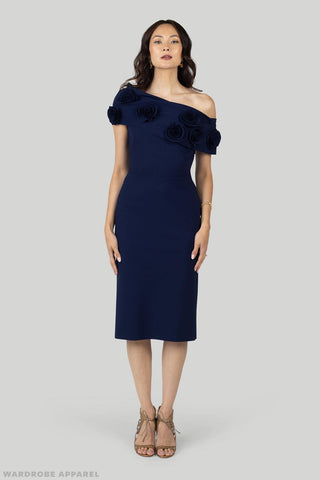 Greta Constantine - Loanne Rose Dress-Dresses-Wardrobe Apparel
