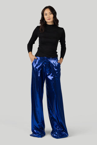 Greta Constantine - Cyanea Pants-Pants-Wardrobe Apparel