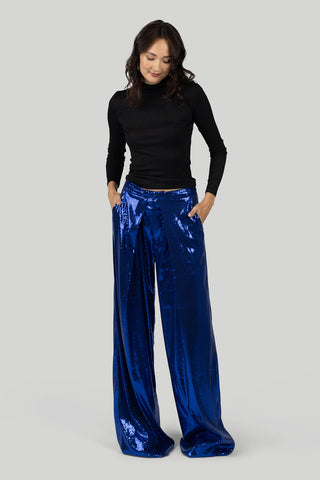 Greta Constantine - Cyanea Pants-Pants-Wardrobe Apparel