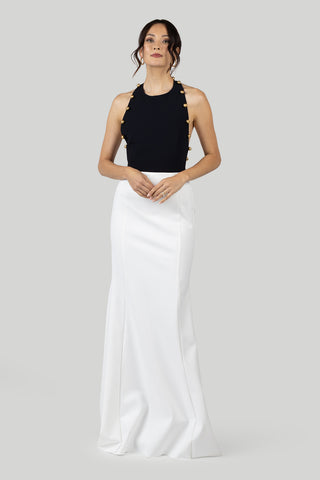 Greta Constantine - Yabby Gown-Dresses-Wardrobe Apparel