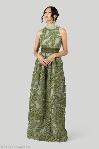 Greta Constantine - Creonkool Gown-Dresses-Wardrobe Apparel
