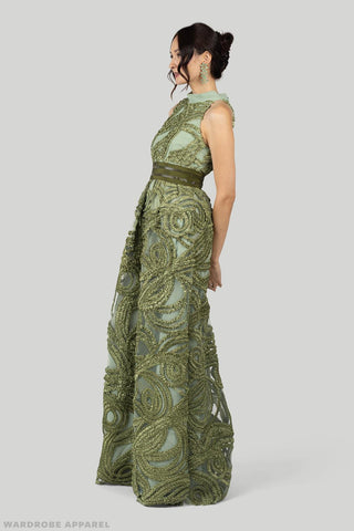 Greta Constantine - Creonkool Gown-Dresses-Wardrobe Apparel