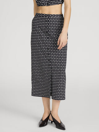 Frame - The Polka Dot Skirt-Skirts-Wardrobe Apparel