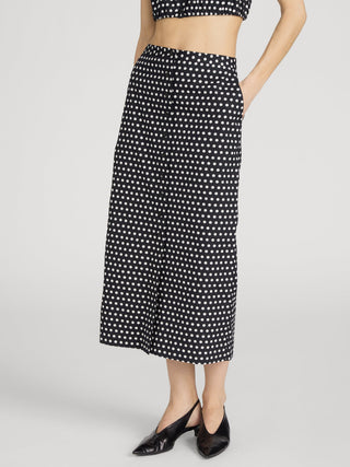 Frame - The Polka Dot Skirt-Skirts-Wardrobe Apparel