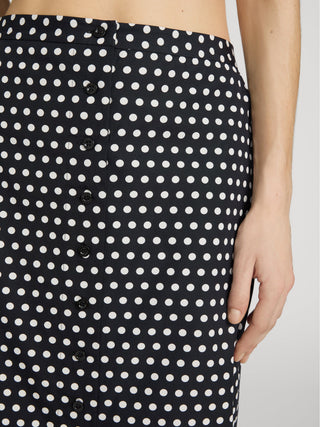 Frame - The Polka Dot Skirt-Skirts-Wardrobe Apparel