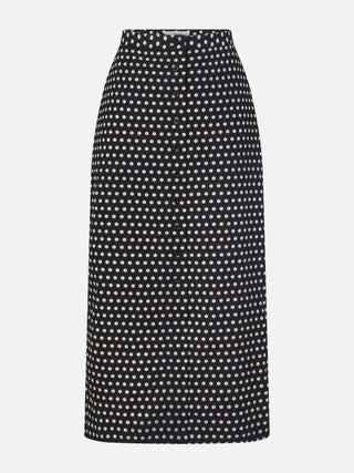 Frame - The Polka Dot Skirt-Skirts-Wardrobe Apparel