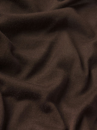 Frame - The Two Tone Polo in Coffee Multi-Shirts & Tops-Wardrobe Apparel