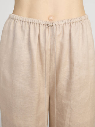 Frame - The Linen Lounge Pant-Pants-Wardrobe Apparel