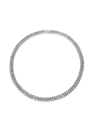 Anisa Sojka - The Juliet Double Tennis Necklace-Necklaces-Wardrobe Apparel