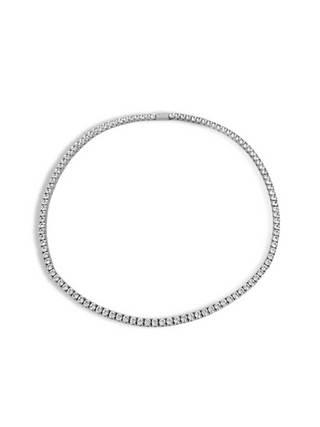 Anisa Sojka - The Juliet Dainty Tennis Necklace-Necklaces-Wardrobe Apparel