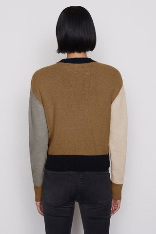 Frame - Color Block Crew Sweater