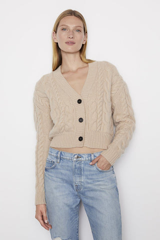 Frame - Cable Button Down Cardi