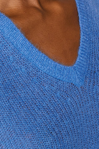 Frame - Shrunken Vest in Cornflower Blue