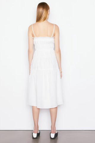Frame - Smocked Midi Dress