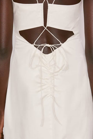 Frame - Tie Back Mini Dress